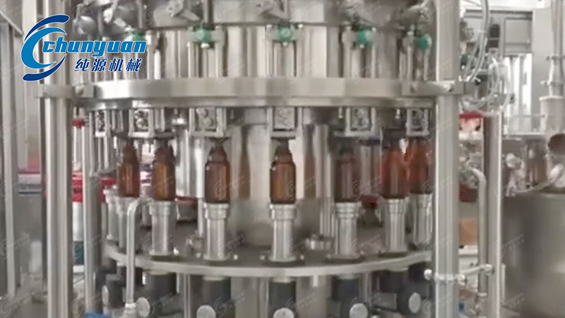 玻璃瓶啤酒精品麻豆视频网生产线